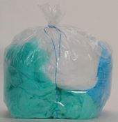 Sac poubelle 130 litres transparent colis de 200