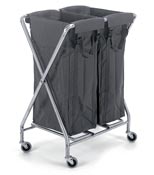 Chariot linge hotelier 2 x 100 litres Numatic