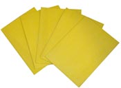 Lavette cuisine HACCP 35x50 jaune par 25