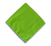 Chiffon microfibre vert