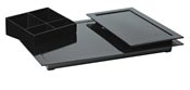 Petit plateau service chambre JVD zen line II service tray noir