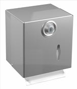 Distributeur papier toilette mixte inox satiné