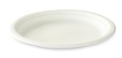 Assiette biodegradable jetable fibre de cannes D 230 les 500