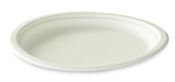 Assiette biodegradable jetable fibre de cannes D 260 les 500