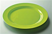 Assiette jetable anis ronde prestige D 240 mm colis de 132