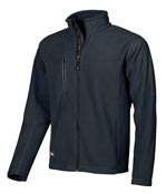 Veste polaire de travail bleue warm