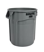 Conteneur brute Rubbermaid rond 38L gris