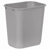 Corbeille tri selectif Rubbermaid 26,6 L grise