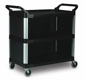 Chariot Rubbermaid X TRA ferme noir