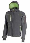 Veste de travail softshell Upower space grise