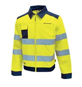 veste haute visibilité jaune gleam