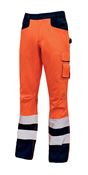 Pantalon haute visibilité orange beacon
