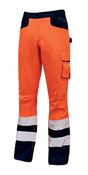 Pantalon haute visibilité orange radiant