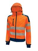 Veste haute visibilité softshell orange miky