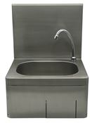 Lave main inox 304 avec dosseret