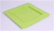 Sous assiette plastique carree anis par 72