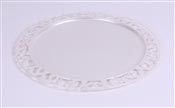 Sous assiette plastique ronde nacre par 72