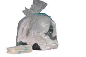 Sac hydrosoluble transparent linge contaminé par 200