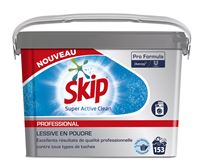 Lessive poudre Skip Professional désinfectante - 90 lavages