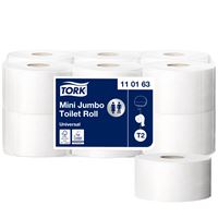 Papier toilette Lucart blanc L One mini 180 - Voussert