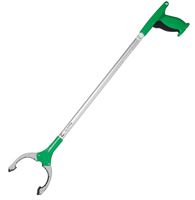 YAUNGEL Outils de Ramassage 2pc，Pince telescopique，Pince à ordures, Long  bâton de grappin de 81 cm avec poignée Solide à Pointe magnétique, Tête  légère rotative à 90° pour Les ordures（Orange） : : Jardin