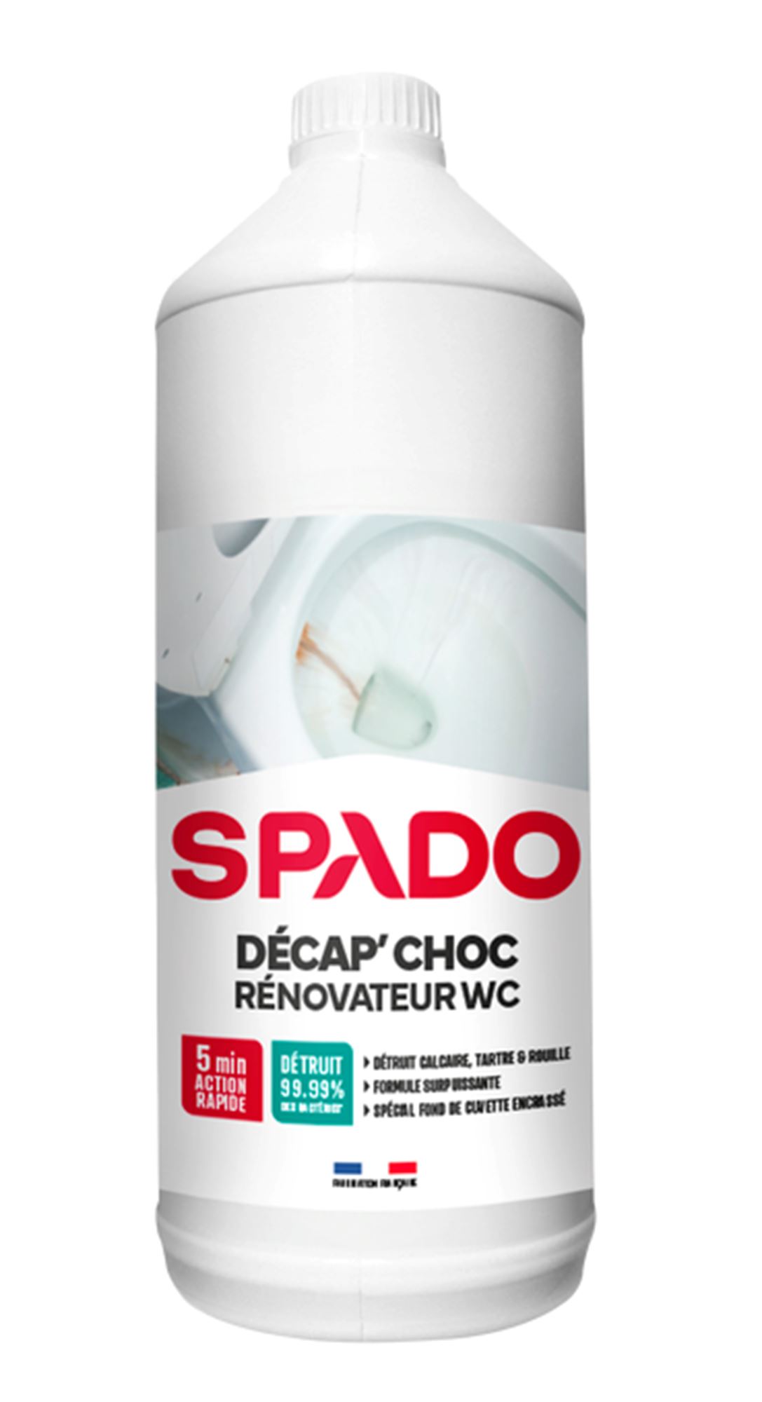 Spado decpa choc rénovateur wc - Voussert