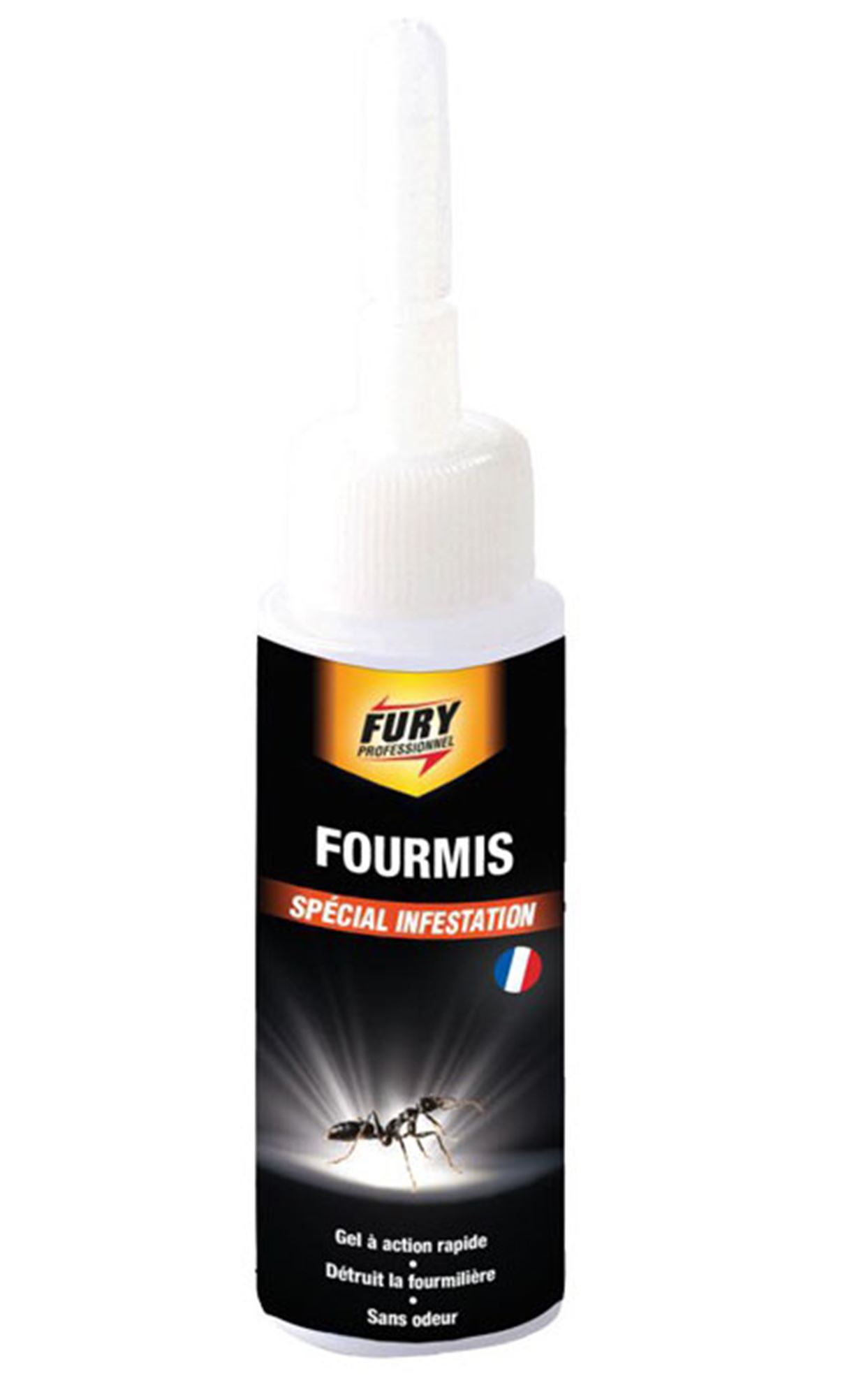 Fury anti fourmis gel qui détruit la fourmilière tube appâts 15g