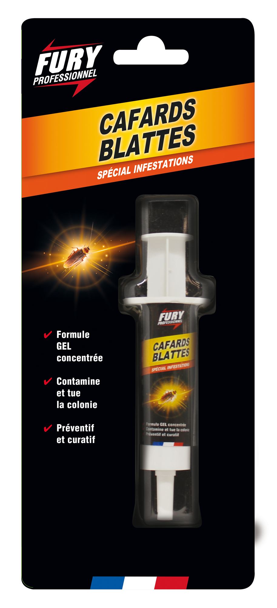 Acto Seringue insecticide pro en gel anti-cafards et blattes 25g