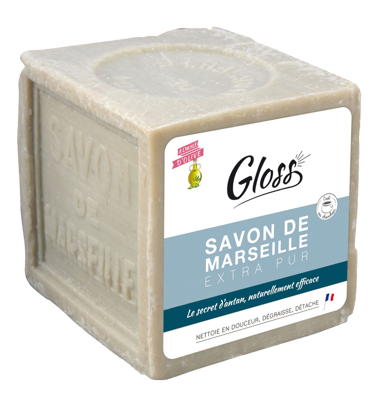 Savon de Marseille cube 600g