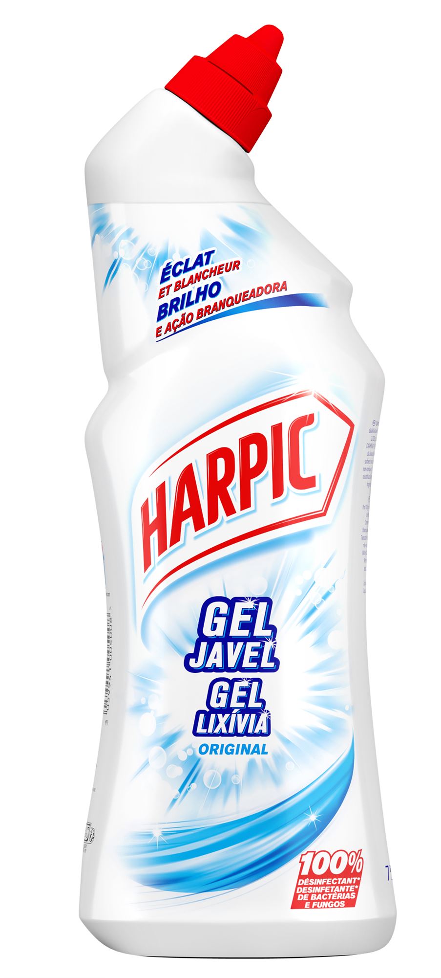 Gel WC désinfectant Harpic fraîcheur d'ailleurs 750 ml