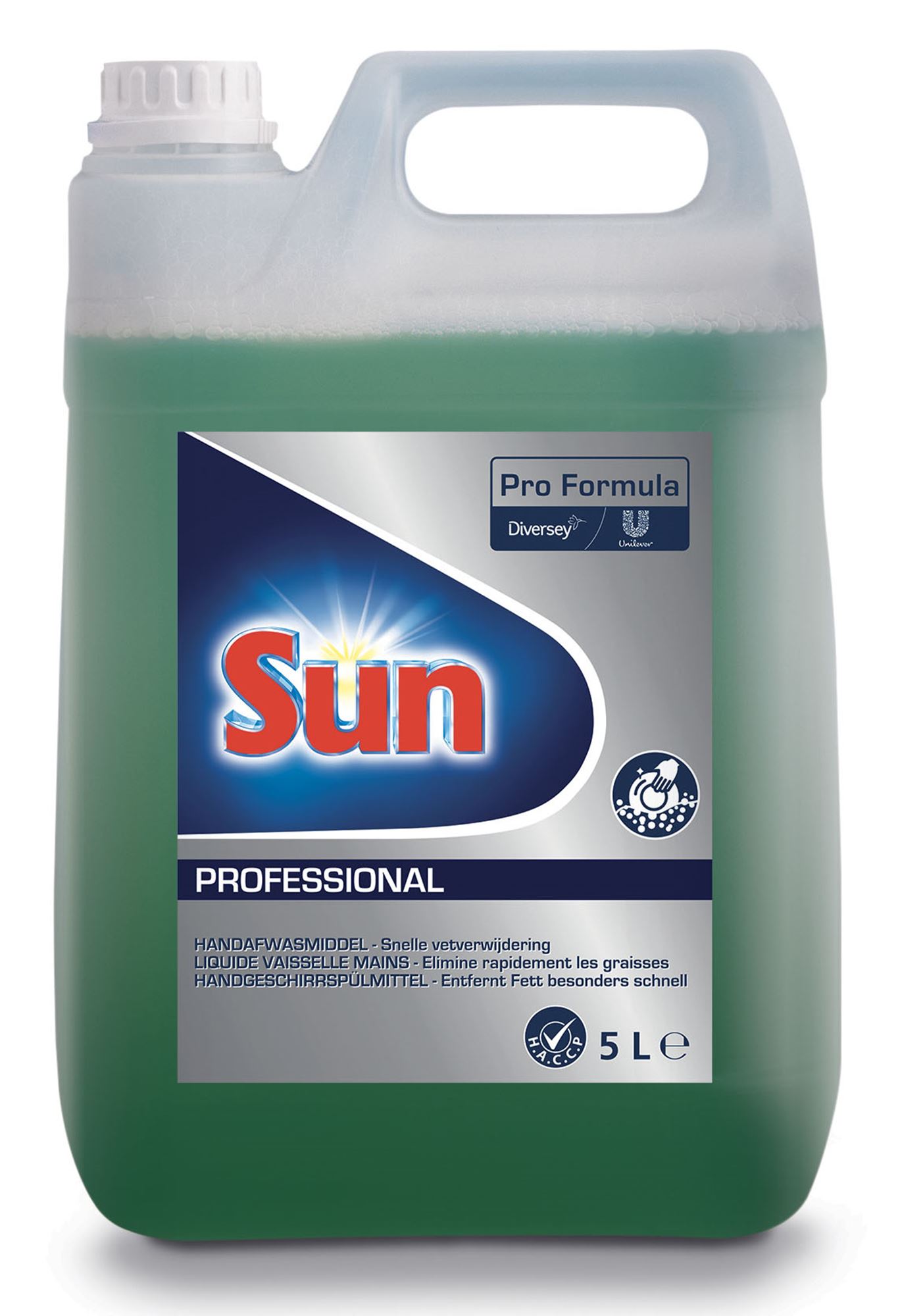 Liquide de rinçage lave-vaisselle Sun Professional - Bidon de 5 L