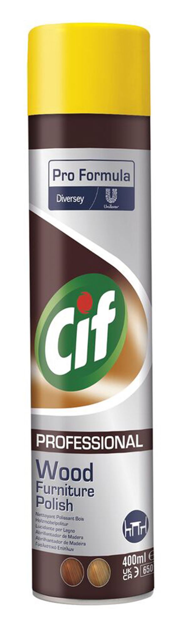 101102903 - Cif pro nettoyant polissant bois 400ml