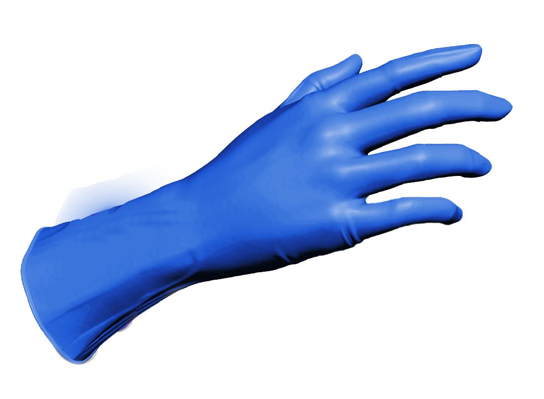 Gant nitrile bleu fabricant - Voussert