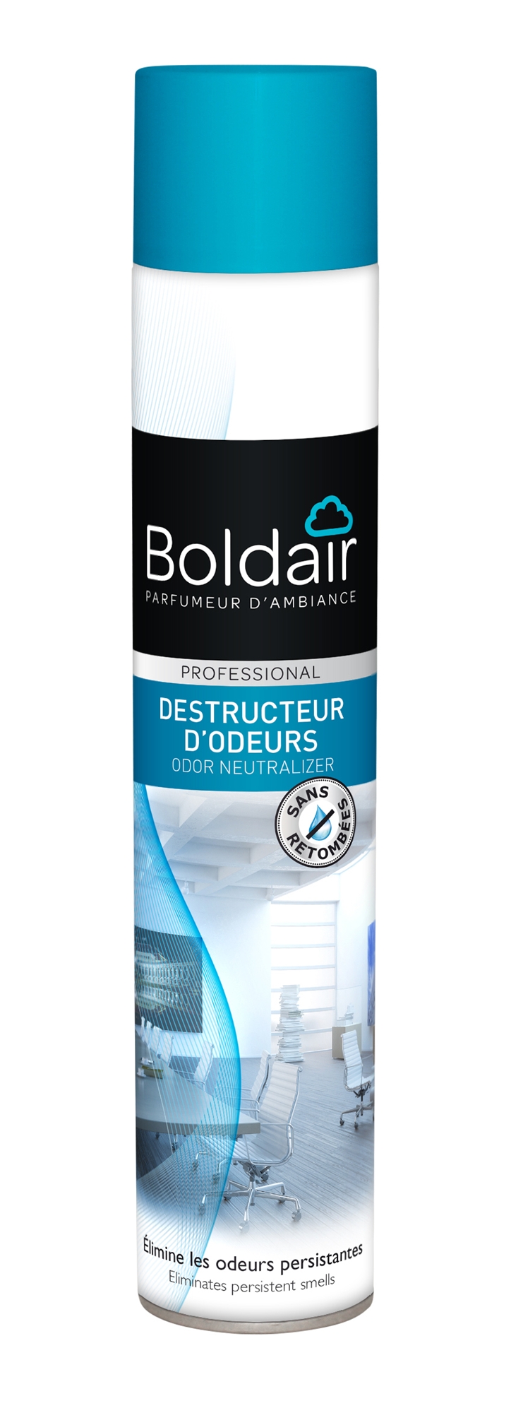 Boldair Destructeur d'Odeur Désinfectant Bambou Jasmin Vapo 500ml BOLDAIR