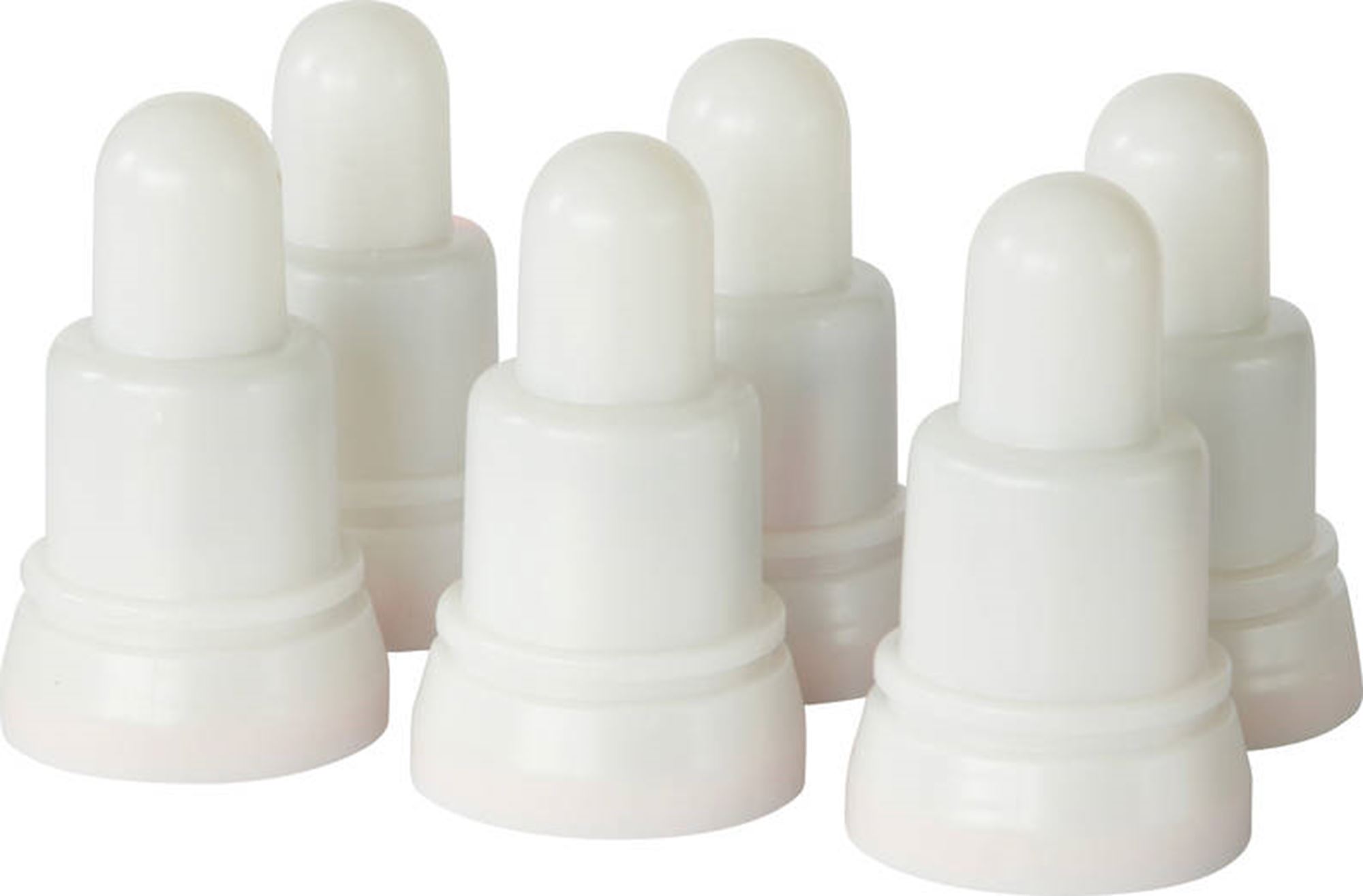 Kit 6 bougies led rechargeables