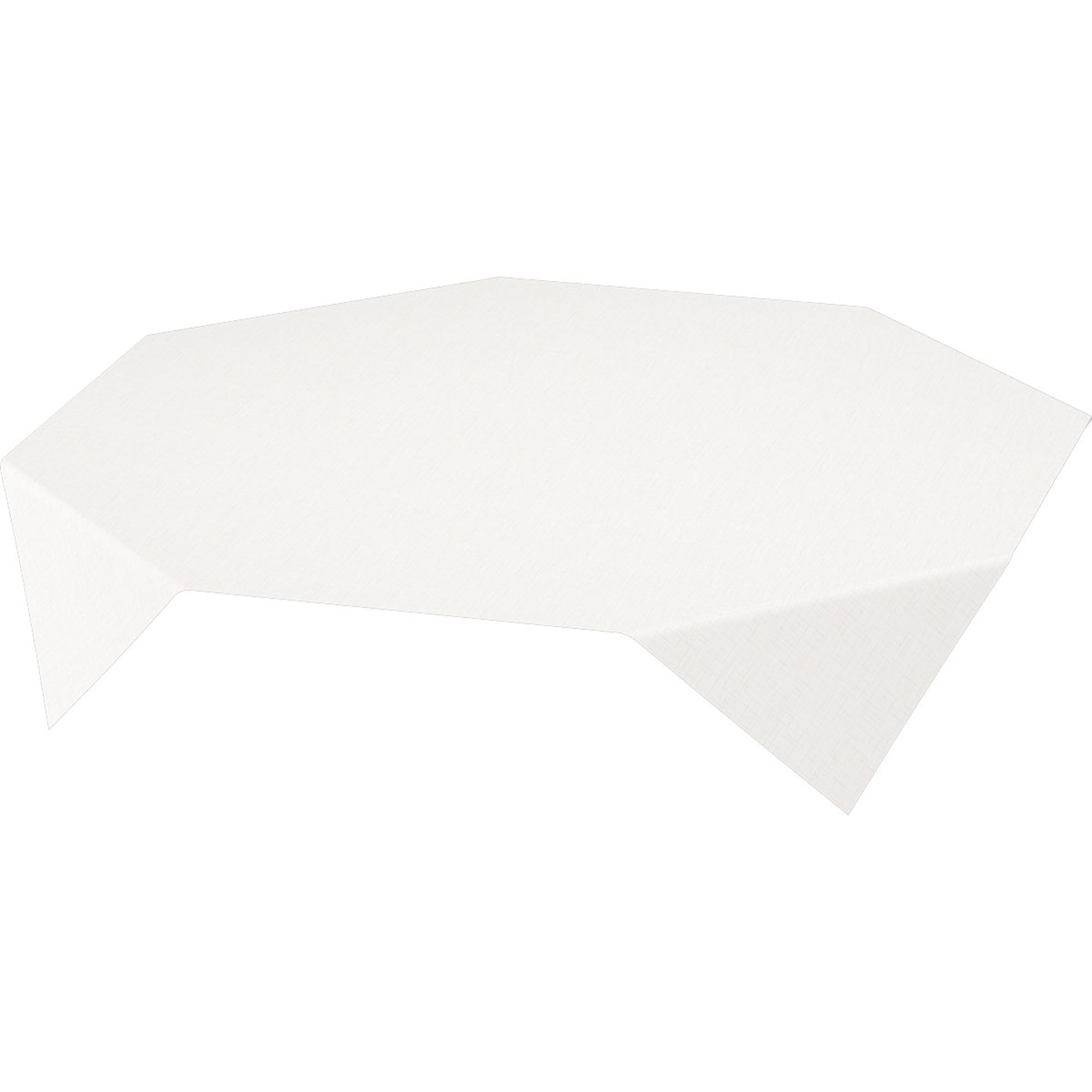 183100 - Surnappe Dunisilk 84 x 84 cm blanche Linnea