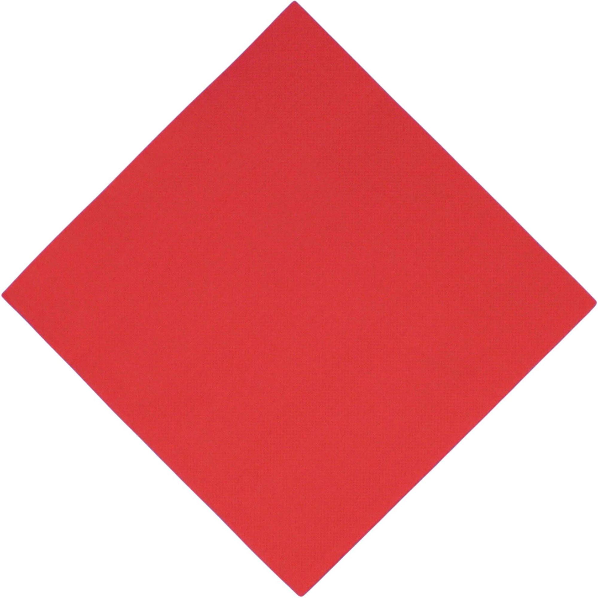190108 - Serviette papier ouate 38X38 rouge paquet de 40