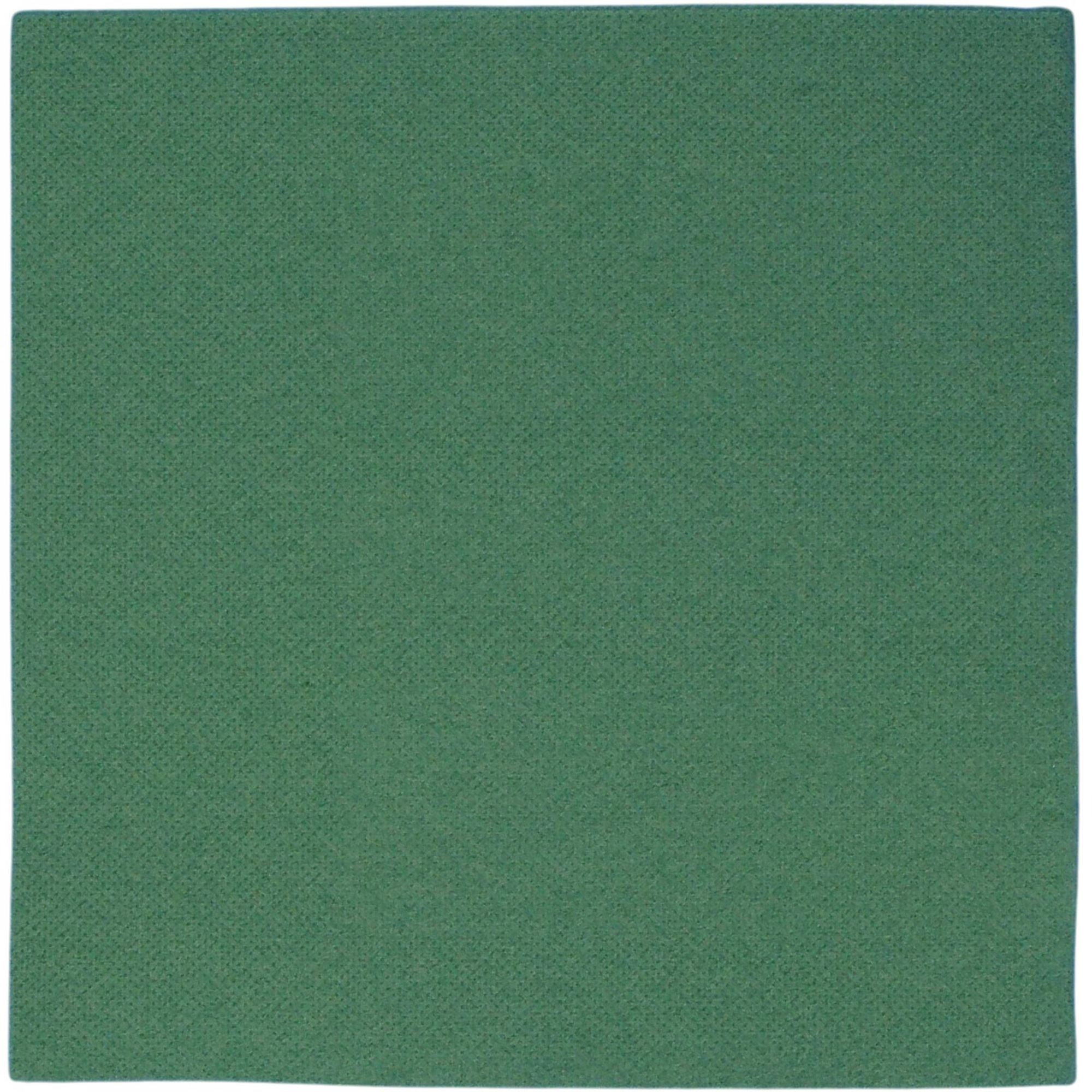 190112 - Serviette papier ouate 38X38 vert sapin paquet de 40