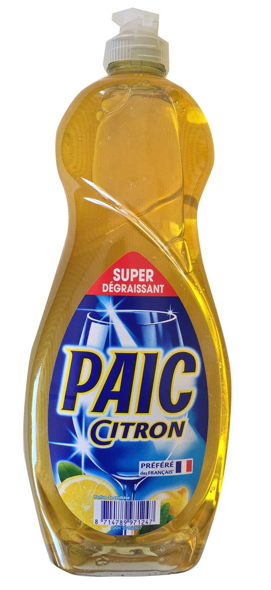 Liquide Vaisselle Super Dégraissant Au Citron PAIC