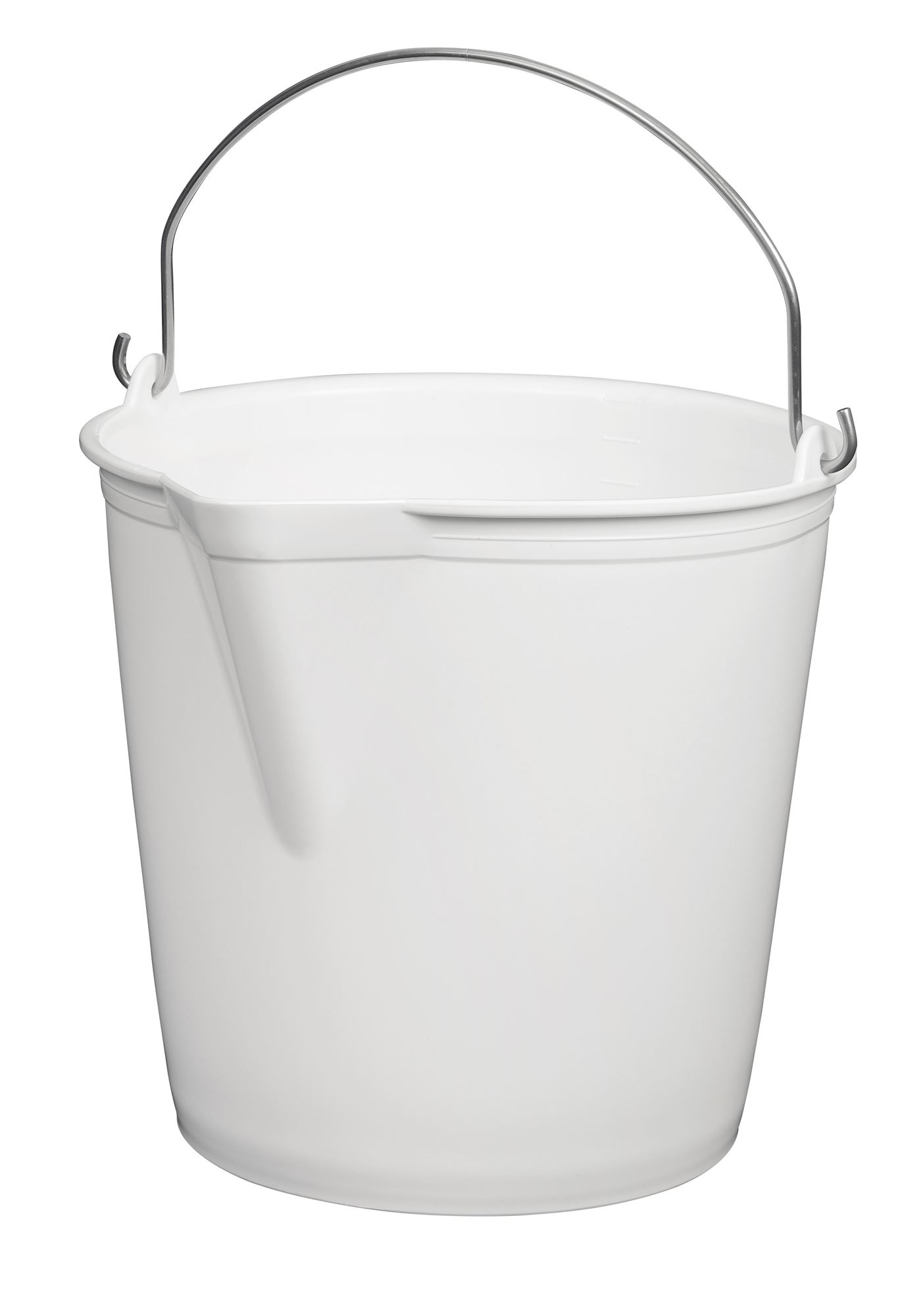 Seau alimentaire blanc 13L