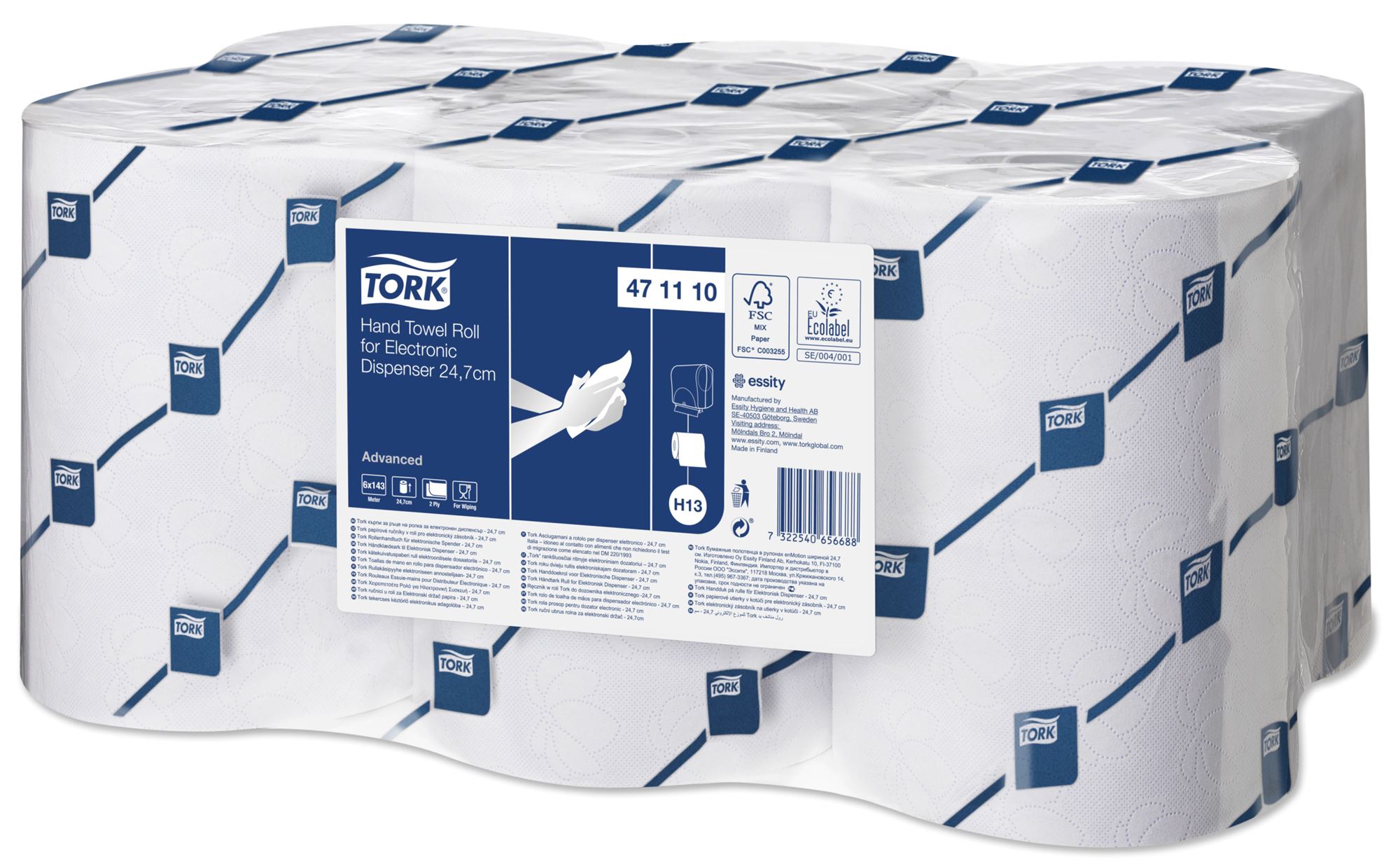 BOBINE TEXTILE - rouleau essuie-mains en coton pour nos distributeurs  automatiques