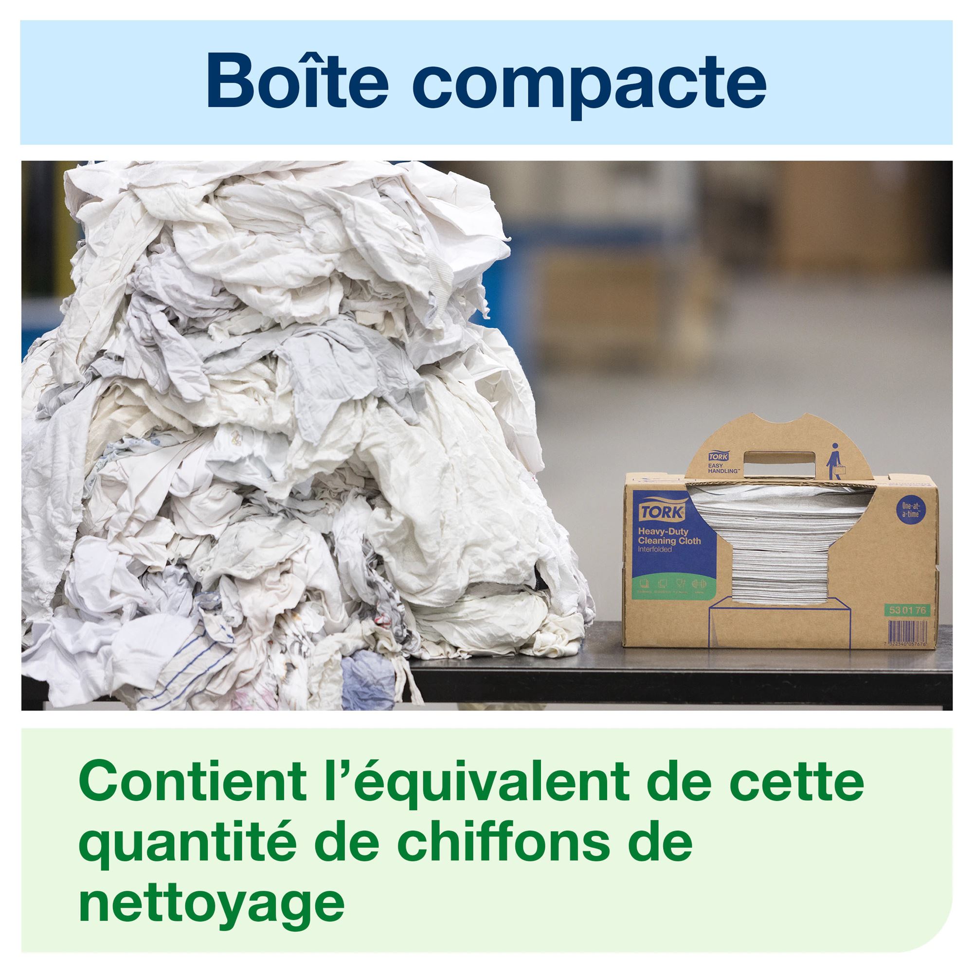 TORK Boîte distributrice 120 Chiffons de nettoyage Industriel