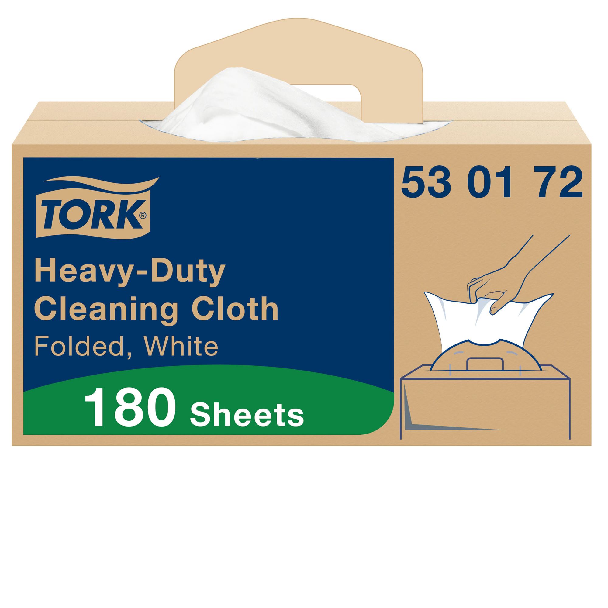 Tork premium 530 chiffon non tissé blanc - Voussert