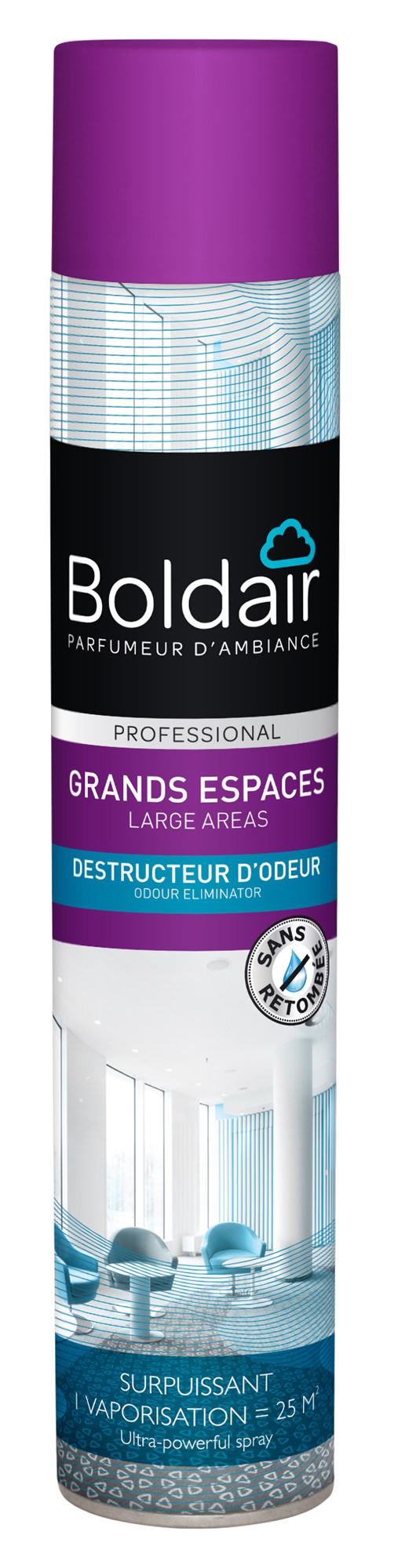 Spray destructeur d'odeur