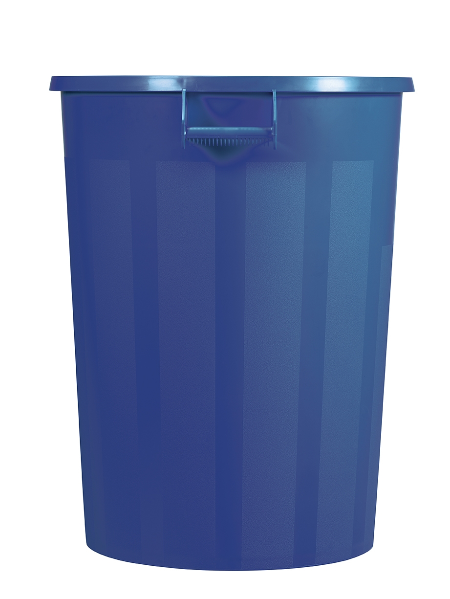 Conteneur rond alimentaire Rossignol 100 litres bleu