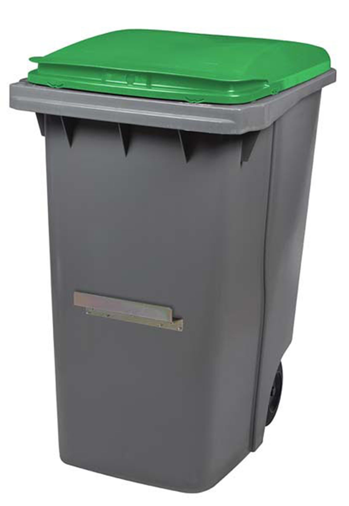 Conteneur poubelle bicolore - 340 litres