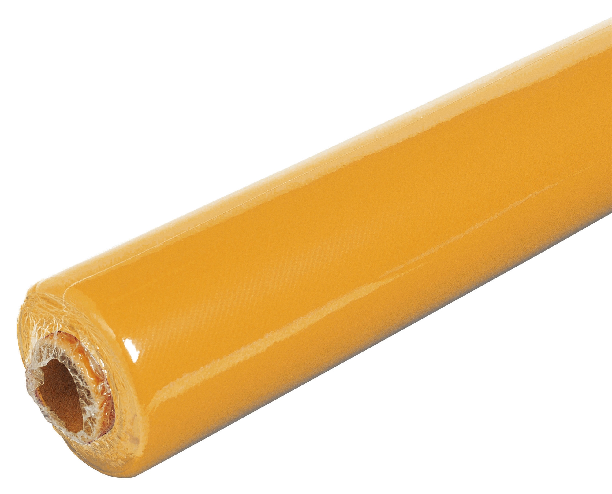 Rouleau De Nappe Papier Damassée Ciao 7m X 120cm - Orange Mandarin - Fêtes Et événements - Made In Italy