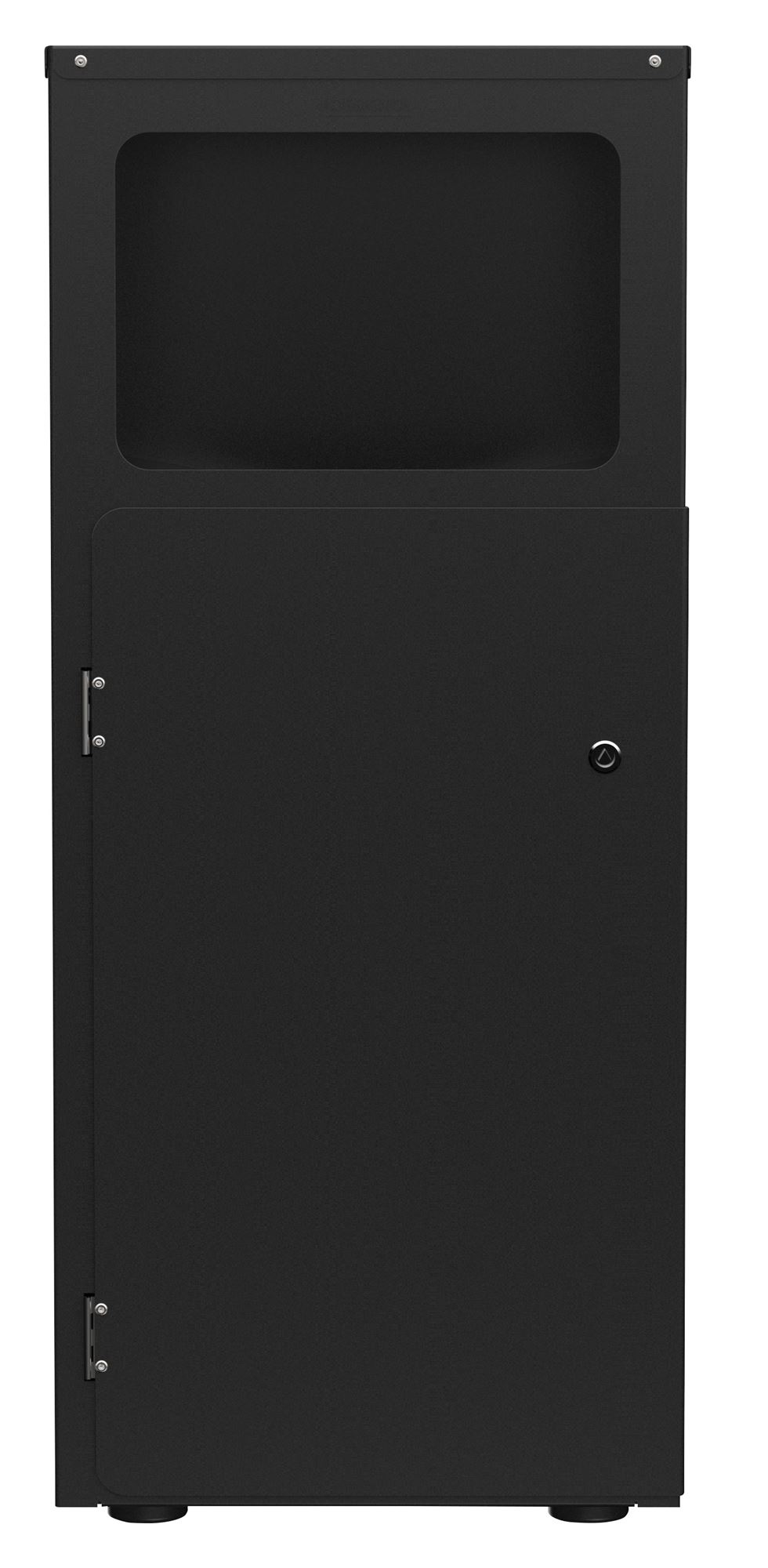 Poubelle bureau noir 50L Rossignol - Voussert