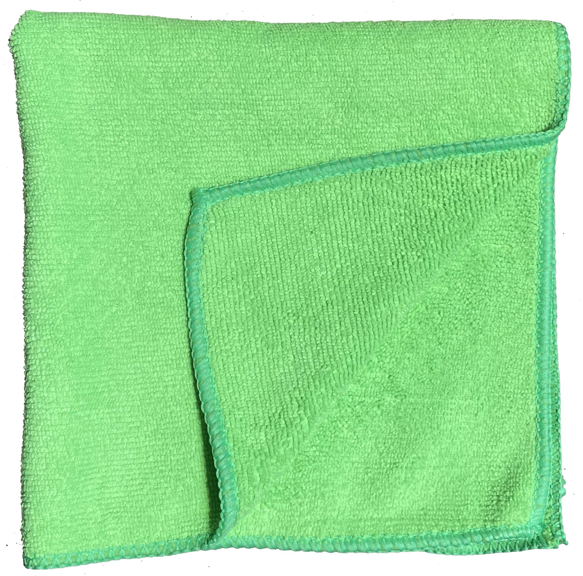 Chiffon microfibre épais, vert, jaune, rose ou bleu, 40x40 cm, la pièce