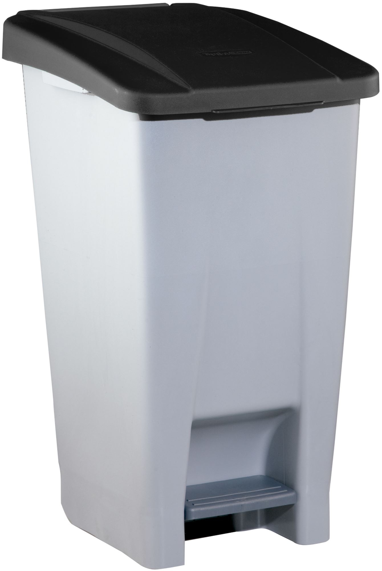 60623307 - Poubelle tri sélectif cuisine couvercle noir 60 L 
